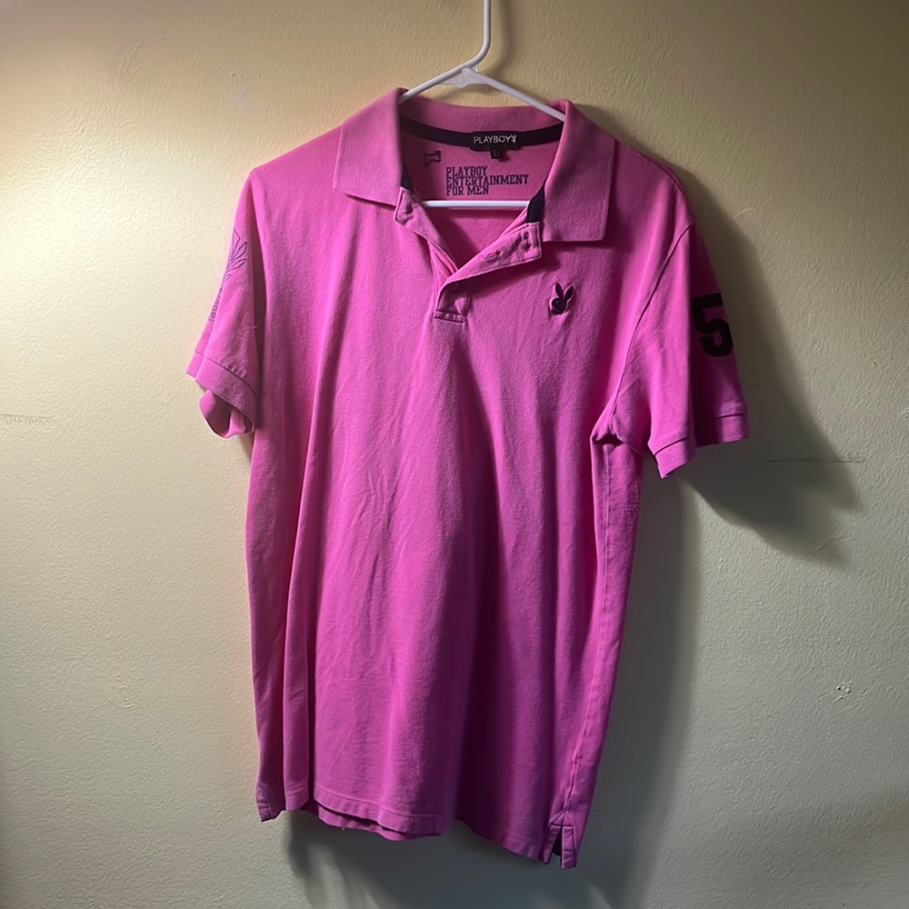 Playboy Bunny Polo Shirt.